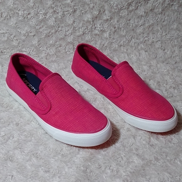 Sperry Shoes - *New* Sperry Womens Seaside Two-tone Linen Sneaker